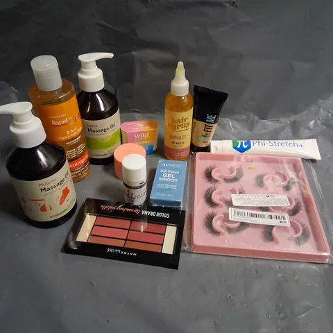 APPROXIMATELY 20 ASSORTED HEALTH AND BEAUTY PRODUCTS TO INCLUDE; PHI STRETCH, ALIVER, NATURALLY THINKING AND MAYBELLINE