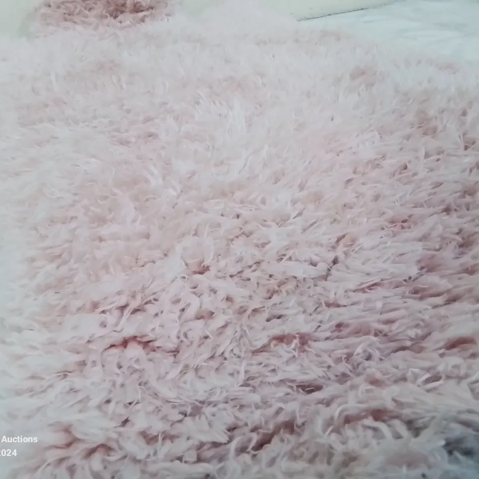 BRAND NEW PACO HOME 450 PINK ZOTTY 60X100CM SHAGGY RUG