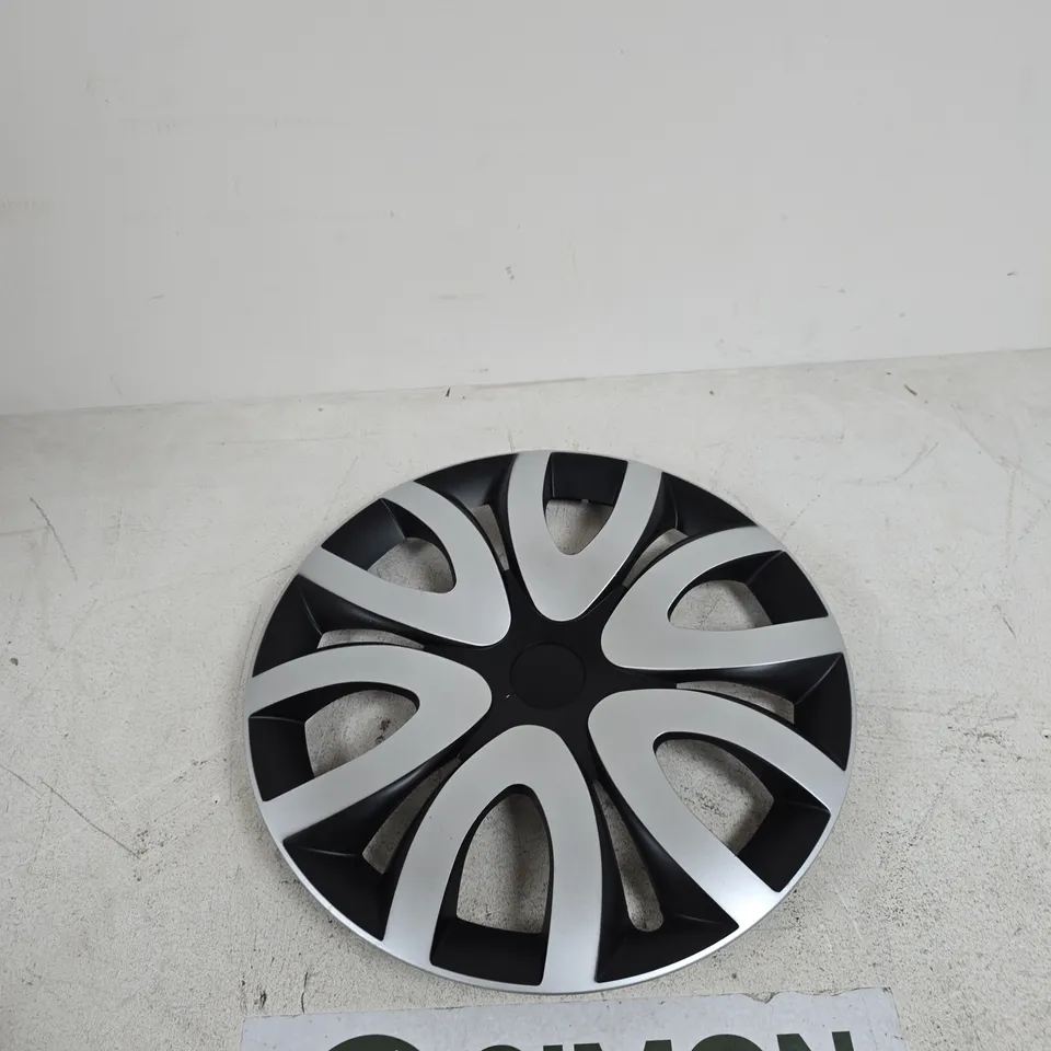 MIKA 16-INCH WHEEL RIM – BLACK AND SILVER FINISH