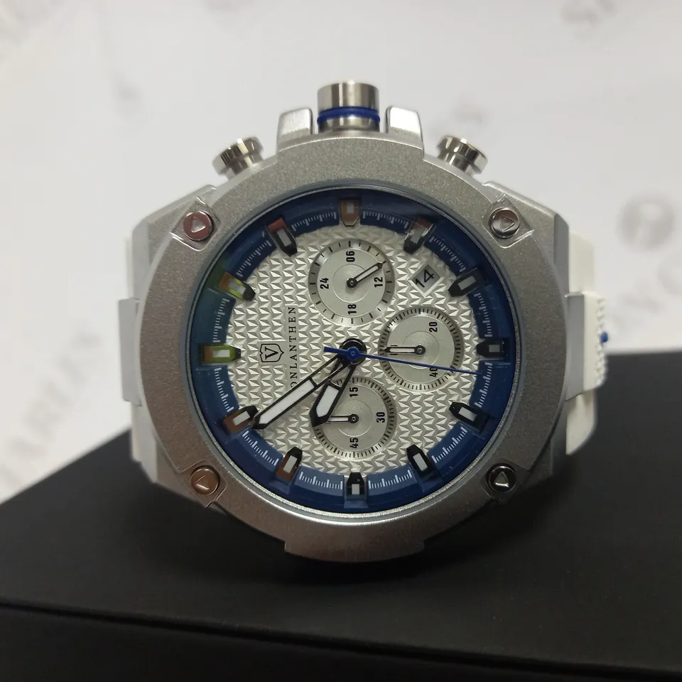 VONLANTHEN CHRONOGRAPH RUBBER STRAP WATCH