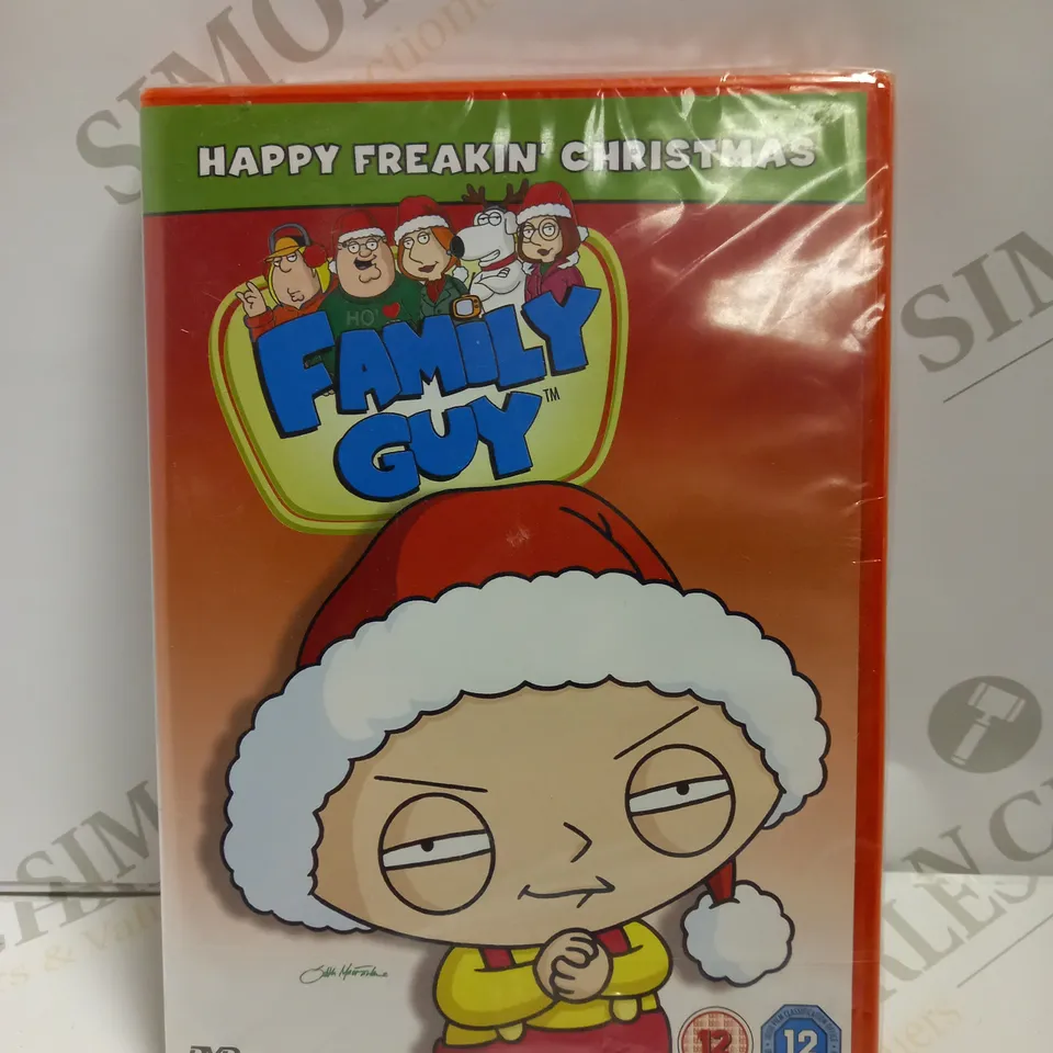 SEALED FAMILY GUY HAPPY FREAKIN CHRISTMAS DVD