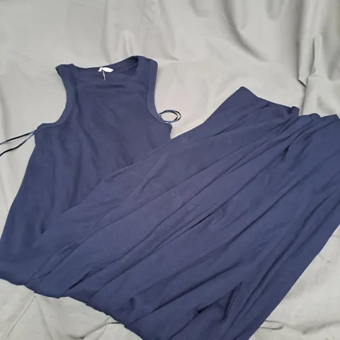 HUSH NAVY MAXI DRESS