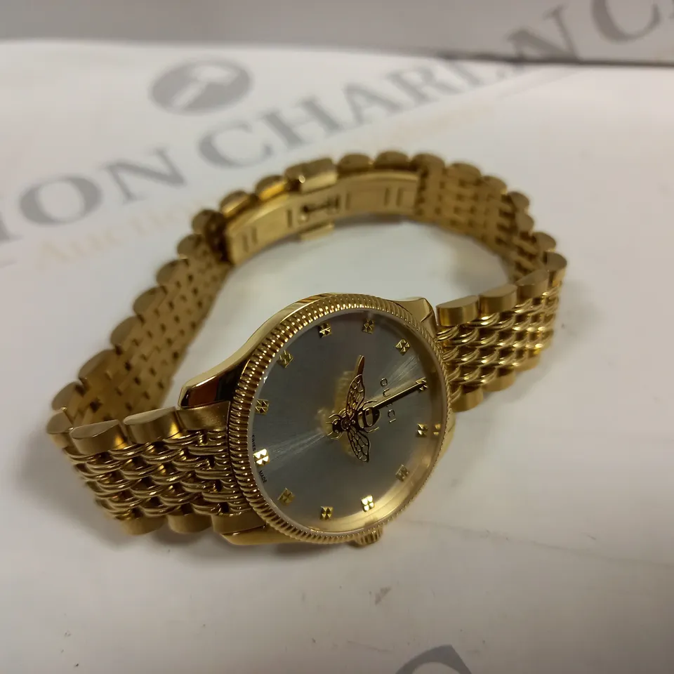 GUCCI LADIES G-TIMELESS BRACELET WATCH