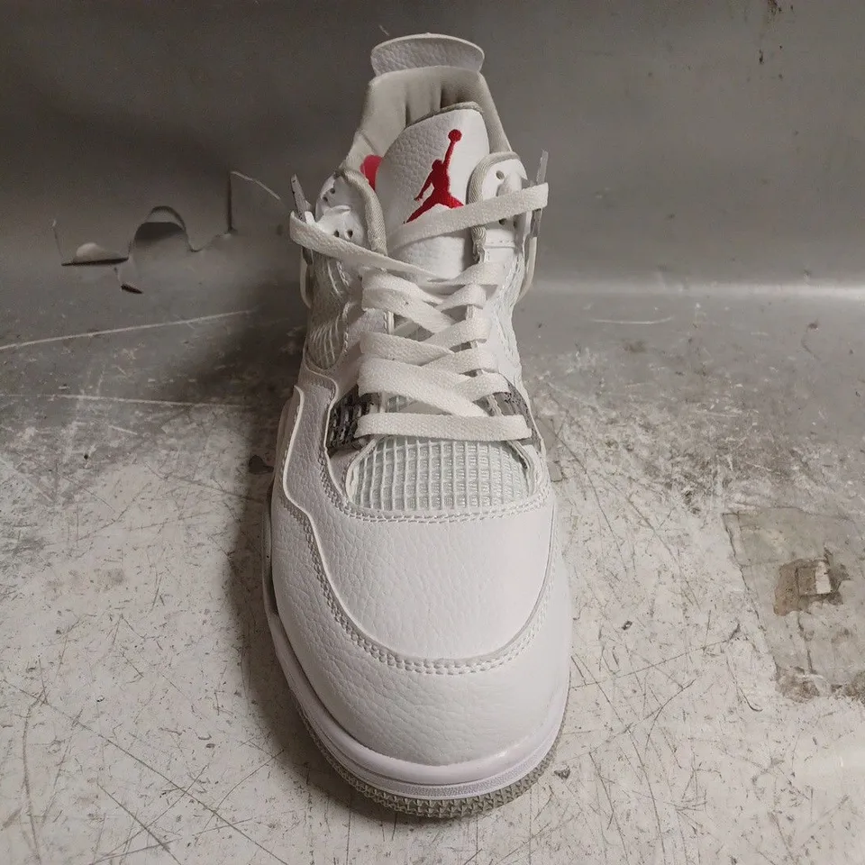 PAIR OF NIKE AIR JORDAN SHOES IN WHITE SIZE UK 12