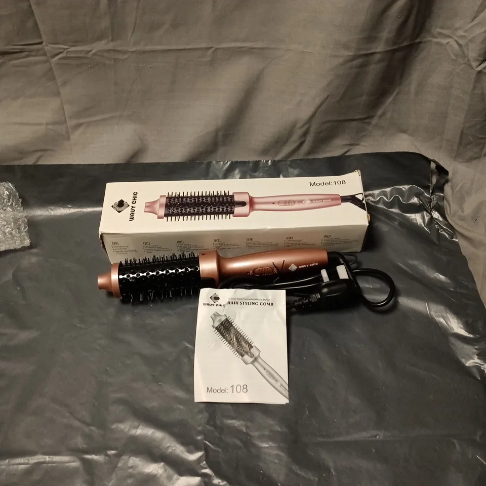 WAVY CHIC HAIR STYLING BRUSH/COMB – MODEL 108 