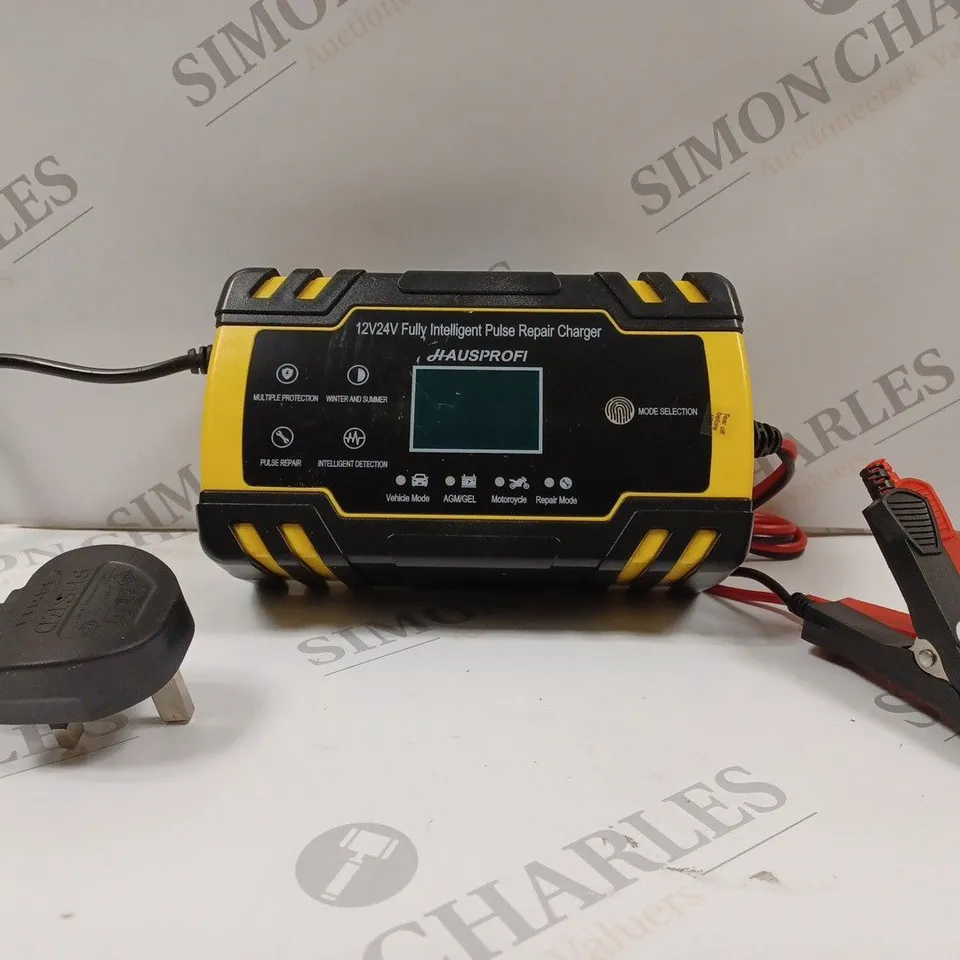 BOXED 12V 8A-24V PULSE REPAIR BATTERY CHARGER