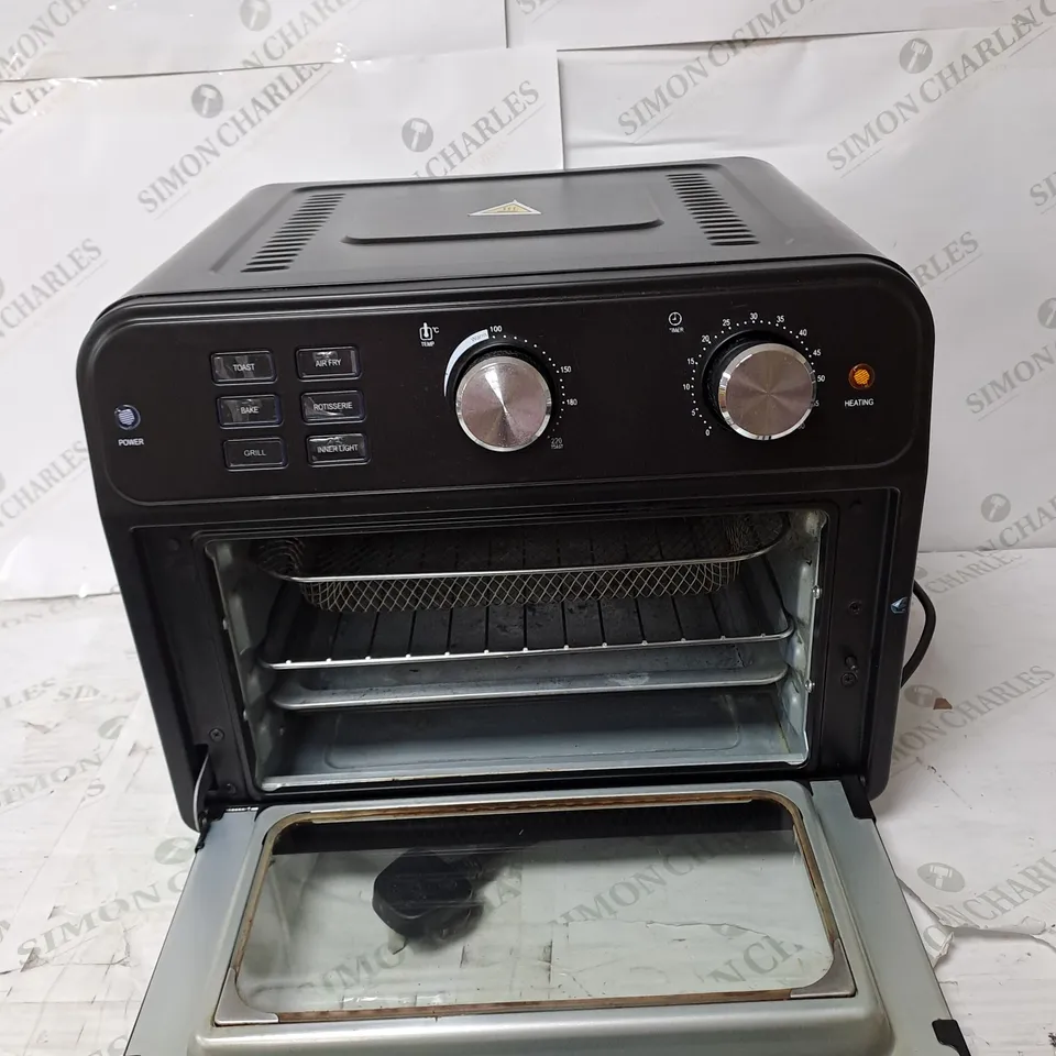 COOK'S ESSENTIAL 21-LITRE AIRFRYER OVEN IN BLACK