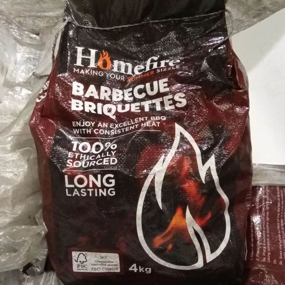 PALLET TO CONTAIN A LARGE QUANTITY OF HOMEFIRE BARBECUE BRIQUETTES 