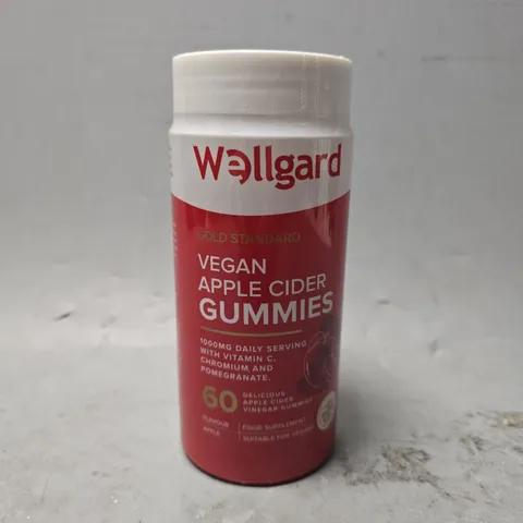 SEALED WELLGARD VEGAN APPLE CIDER GUMMIES