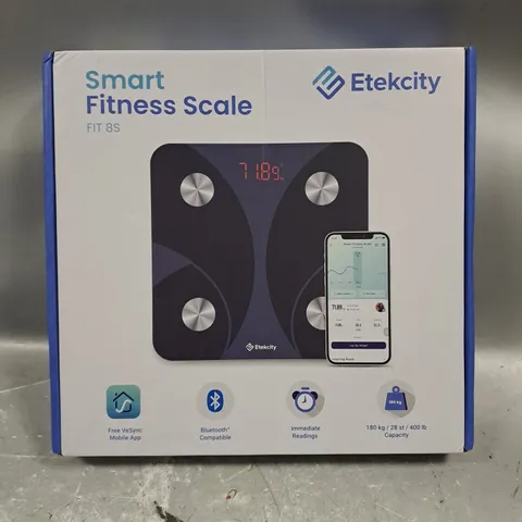 BOXED ETEKCITY FIT 8S SMART FITNESS SCALE 