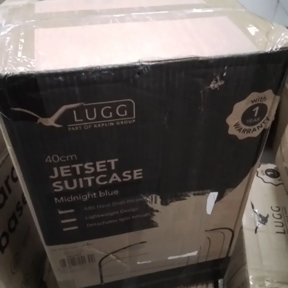 BOXED LUGG 40CM JETSET SUITCASE MIDNIGHT BLUE 
