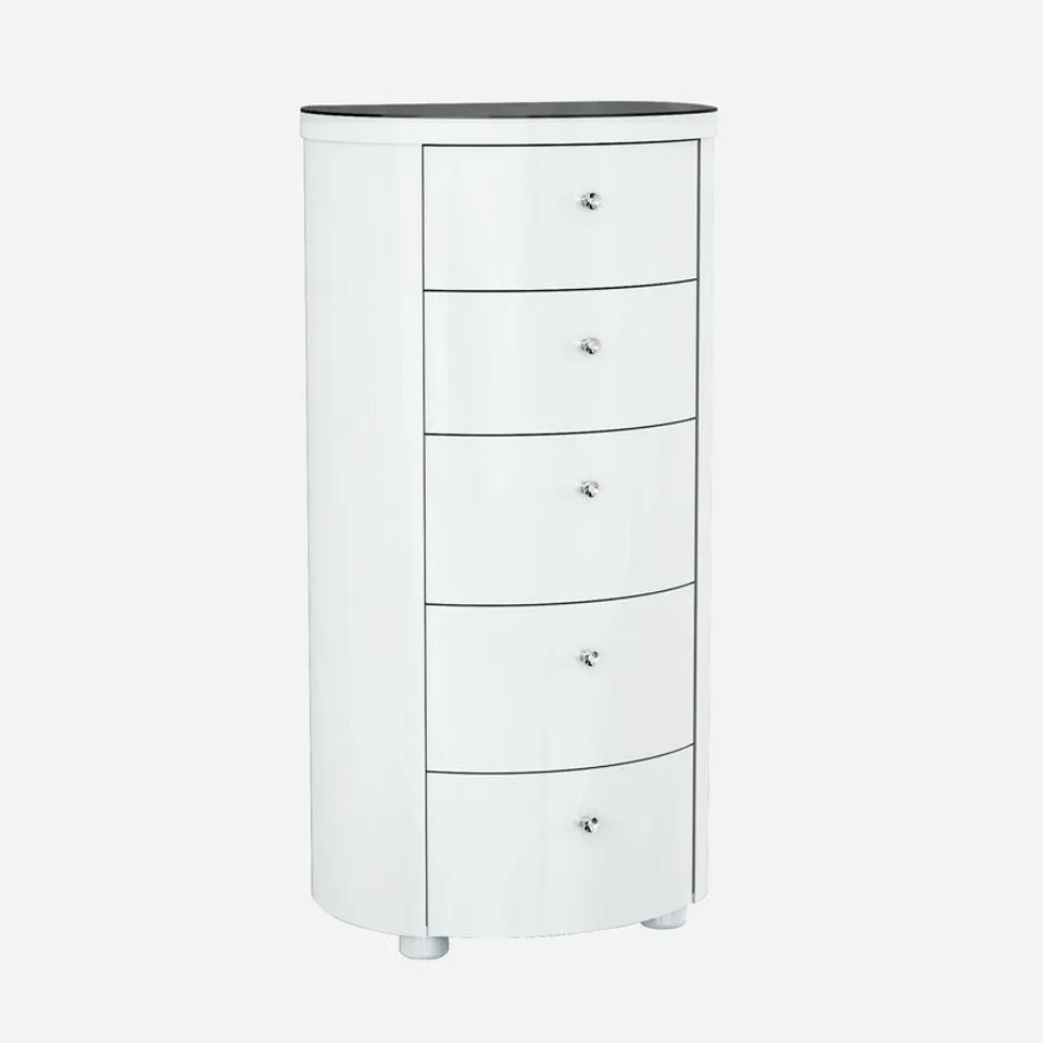 BOXED GLASS TOP FOR TALL CHEST