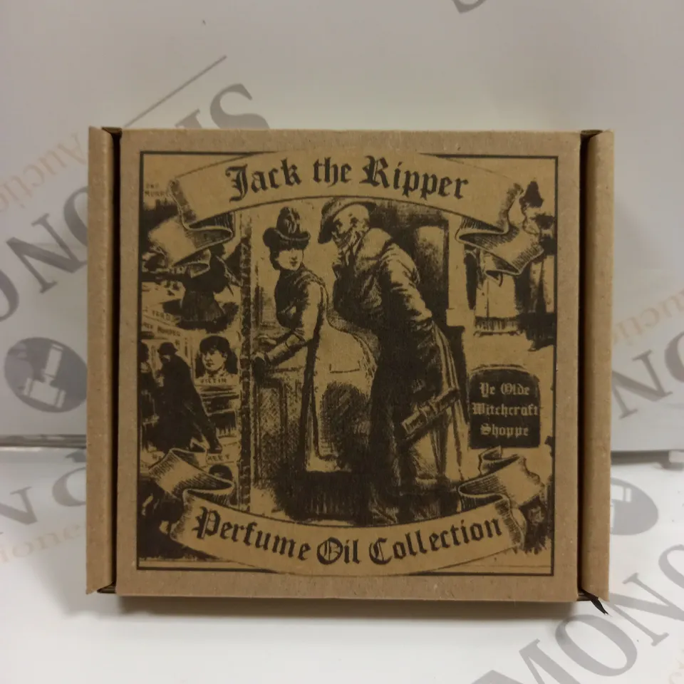 BOXED JACK THE RIPPER PERFUME OIL COLLECTION 