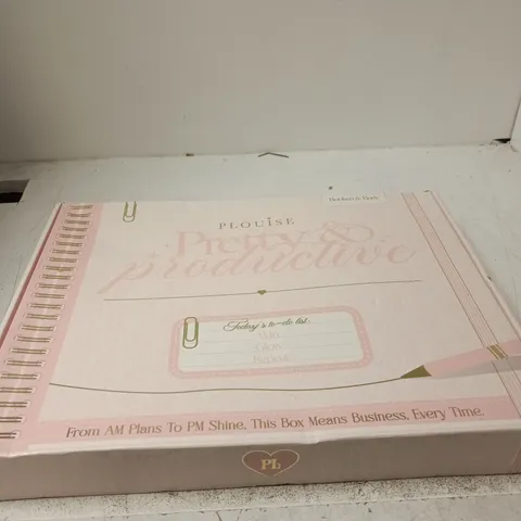 PLOUISE PRETTY PRODUCTIVE MYSTERY MAKE-UP BOX – PINK BOXED