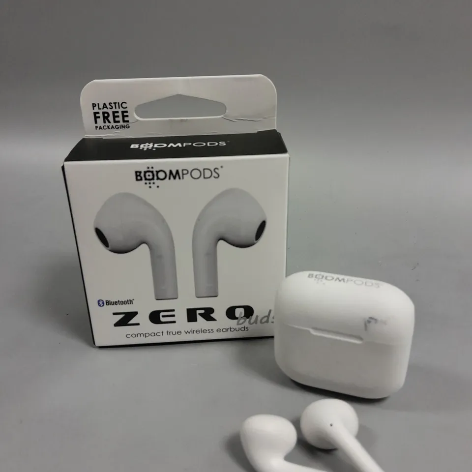 BOXED BOOMPODS ZERO BUDS TRUE WIRELESS EARPHONES 