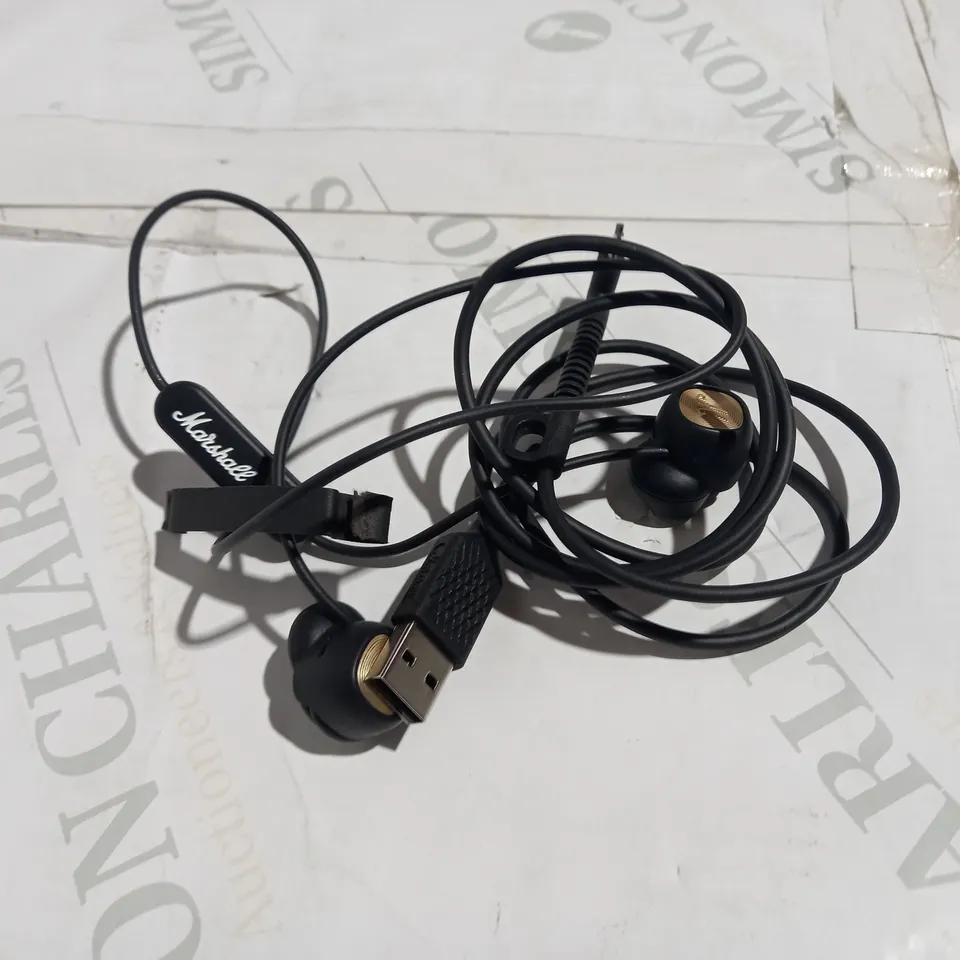 MARSHALL MINOR II BLUETOOTH WIRELESS IN EAR HEADPHONES