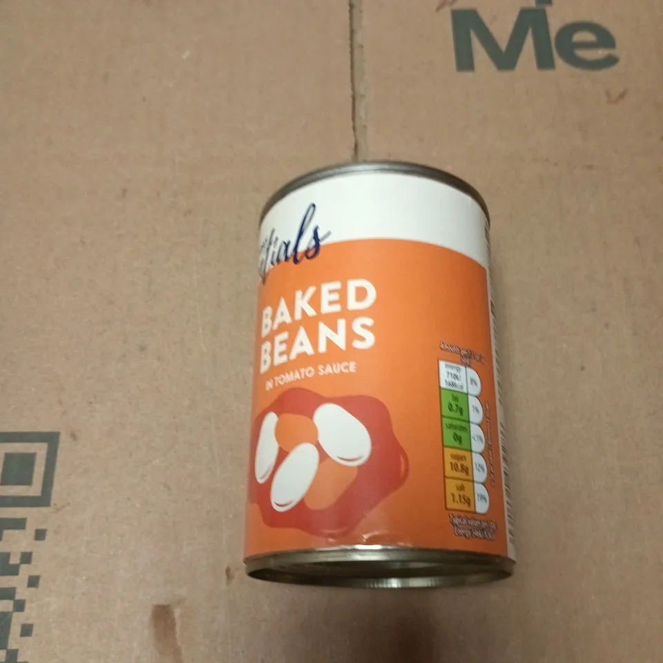 APPROXIMATELY 9 ASSORTED FOOD ITEMS INCLUDING ESSENTIALS BAKED BEANS AND SMINT MINTS 