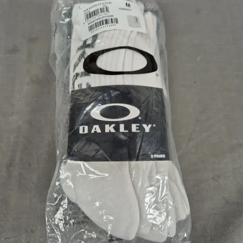 PACK OF 3 OAKLEY CREW SOCKS