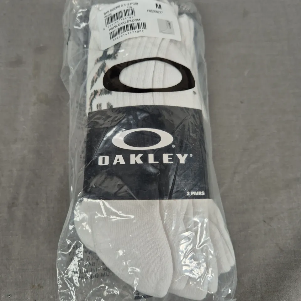 PACK OF 3 OAKLEY CREW SOCKS