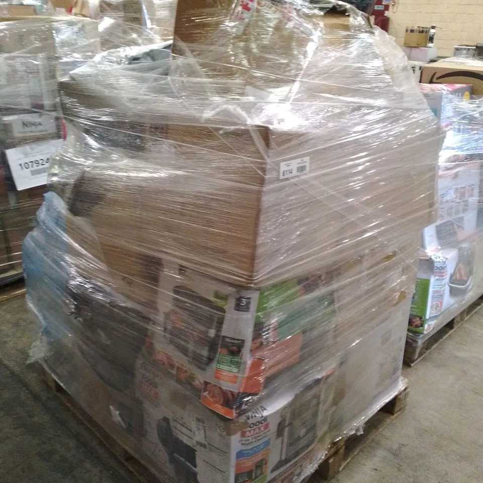 PALLET OF APPROXIMATELY 24 UNPROCESSED RAW RETURN HOUSEHOLD AND ELECTRICAL GOODS TO INCLUDE;