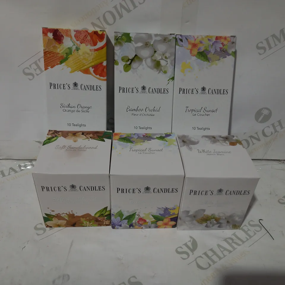 PRICE'S CANDLES SUMMER CANDLE SET