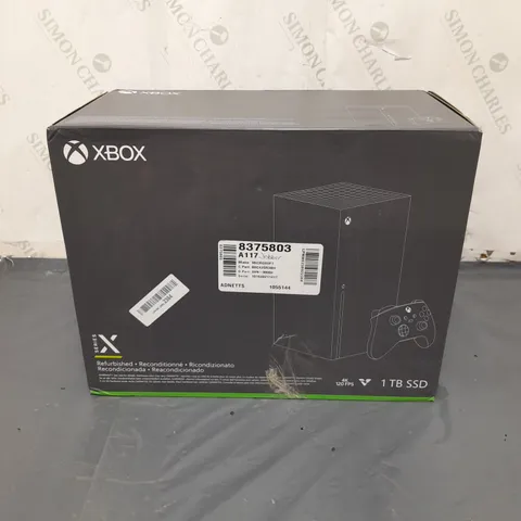 BOXED XBOX SERIES X 1TB REFURBISHED WITH CONTROLLER