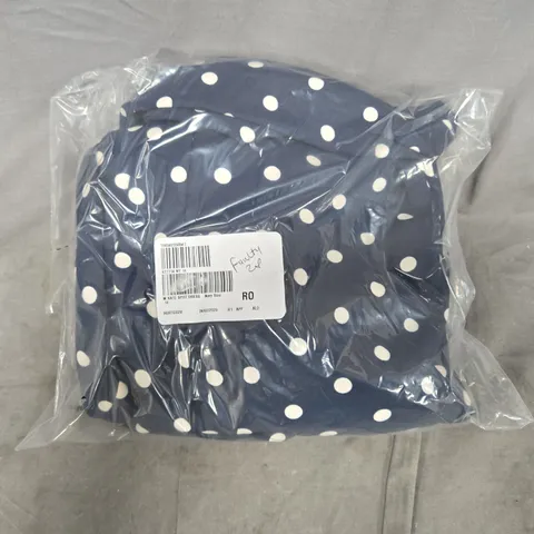 BAGGED MONSOON KATE SPOT DRESS IN NAVY SIZE 14