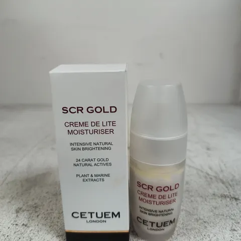 SCR GOLD CREME DE LITE MOISTURISER – 50ML