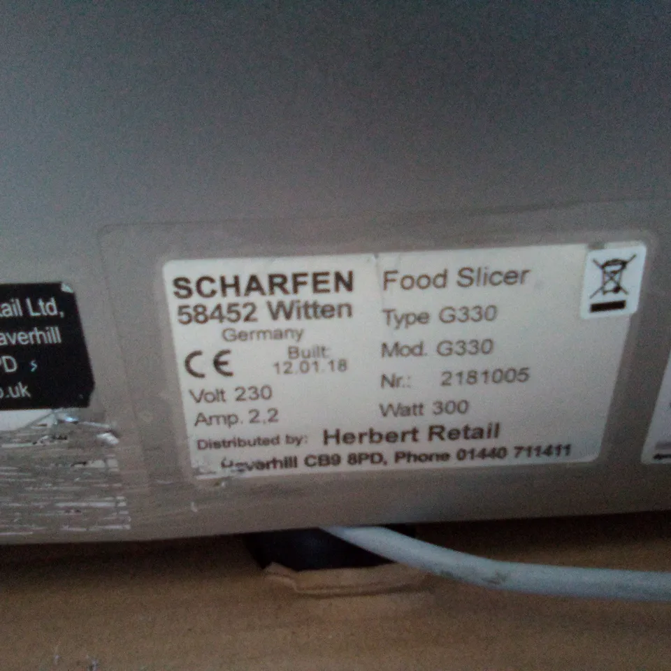 HERBERT FOOD SLICER