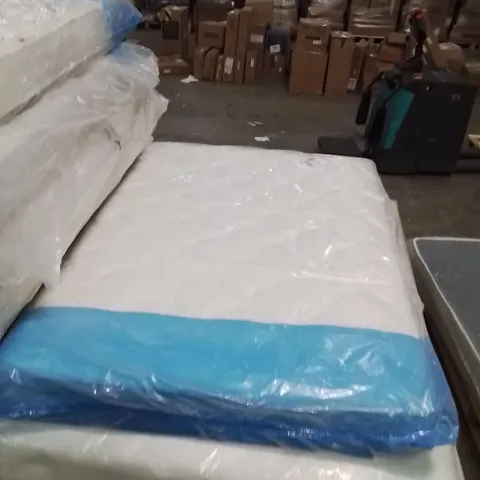 QUALITY BAGGED DOUBLE 135cm AIRSPRUNG LUXURY QUILTED MEDIUM MATTRESS