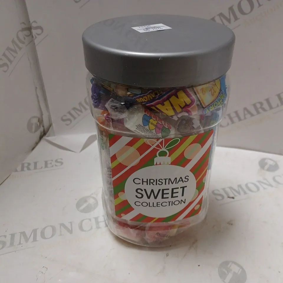 CHRISTMAS SWEETS JAR RRP £19.99