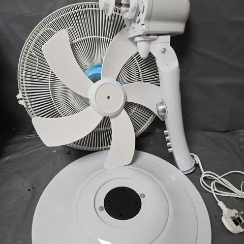 BOXED SWAN FREESTANDING STAND FAN - WHITE 