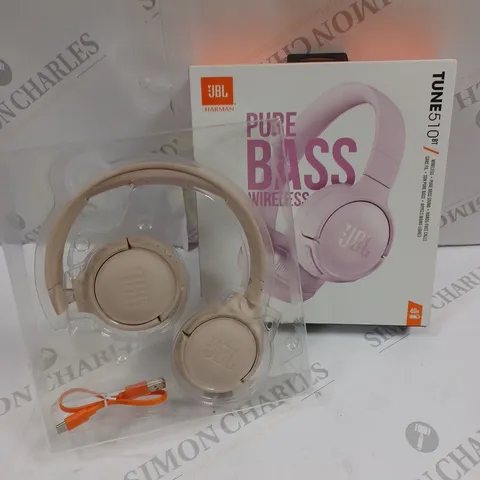 BOXED JBL TUNE 510BT PURE BASS WIRELESS HEADPHONES 