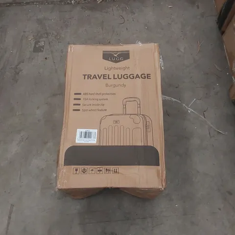 BOXED LUGG LIGHTWEIGHT TRAVEL SUITCASE
