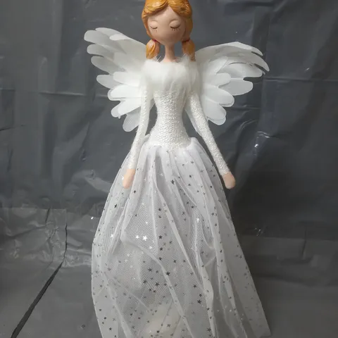 50CM BATTERY OPERATED WHITE ANGEL