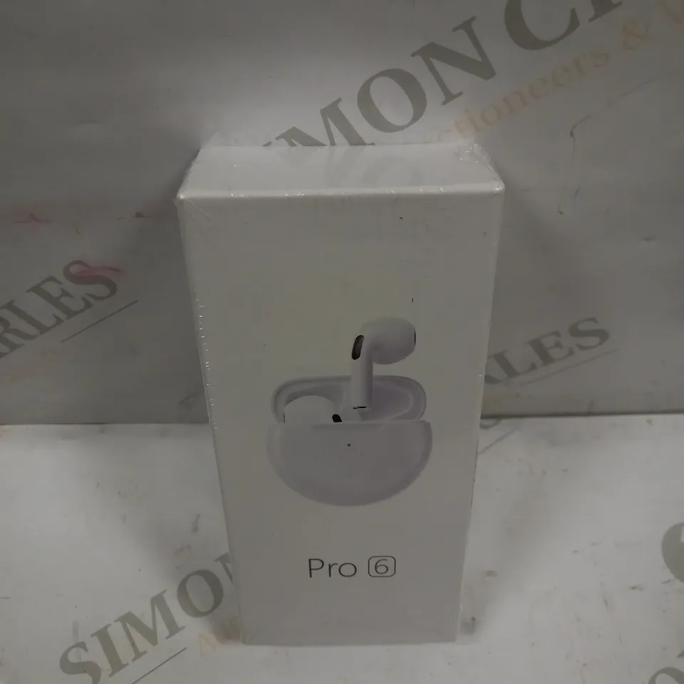 SEALED PRO 6 TRUE WIRELESS EARBUDS WITH CHARGING CASE 