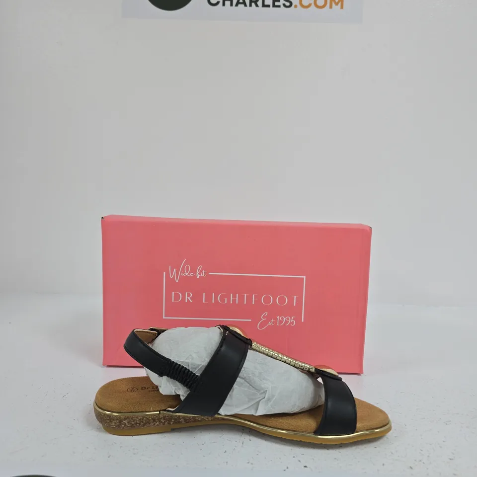DR LIGHTFOOT WIDE FIT SANDALS – WOMEN'S BOXED SIZE 4