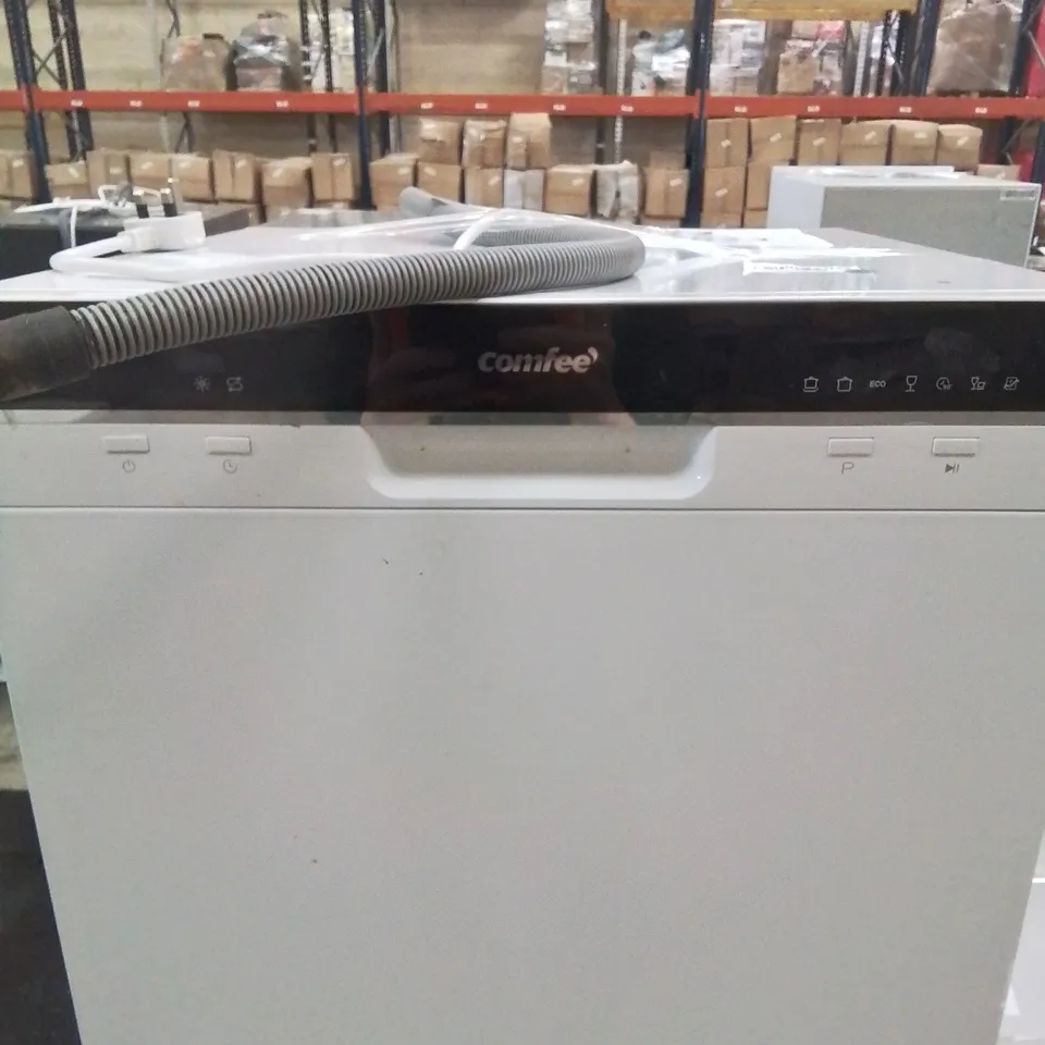 COMFEE TABLE TOP DISHWASHER COMPACT DISHWASHER IN WHITE - (KWH-TD802-W)