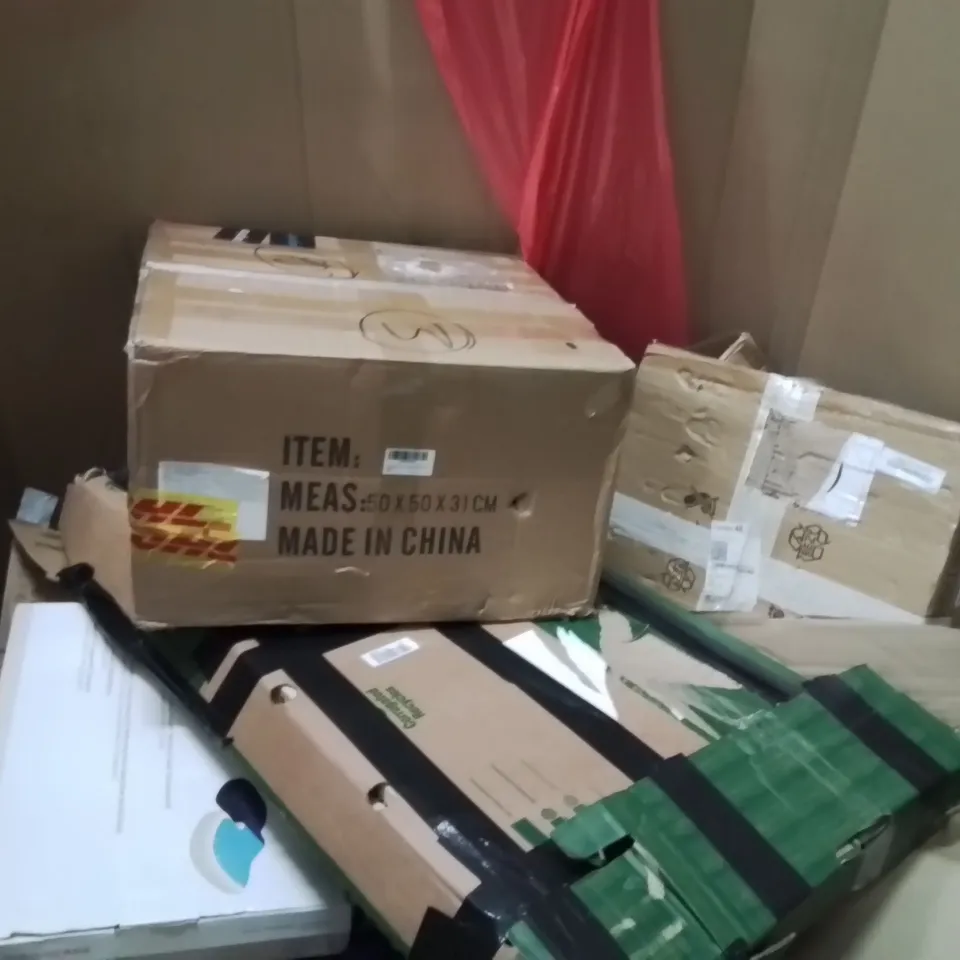 PALLET OF ASSORTED HOUSEHOLD GOODS AND PRODUCTS TO INCLUDE;TARGET VISION,PRESSURE WASHER,SEAT CUSHION FOR PRESSURE MANAGEMENT