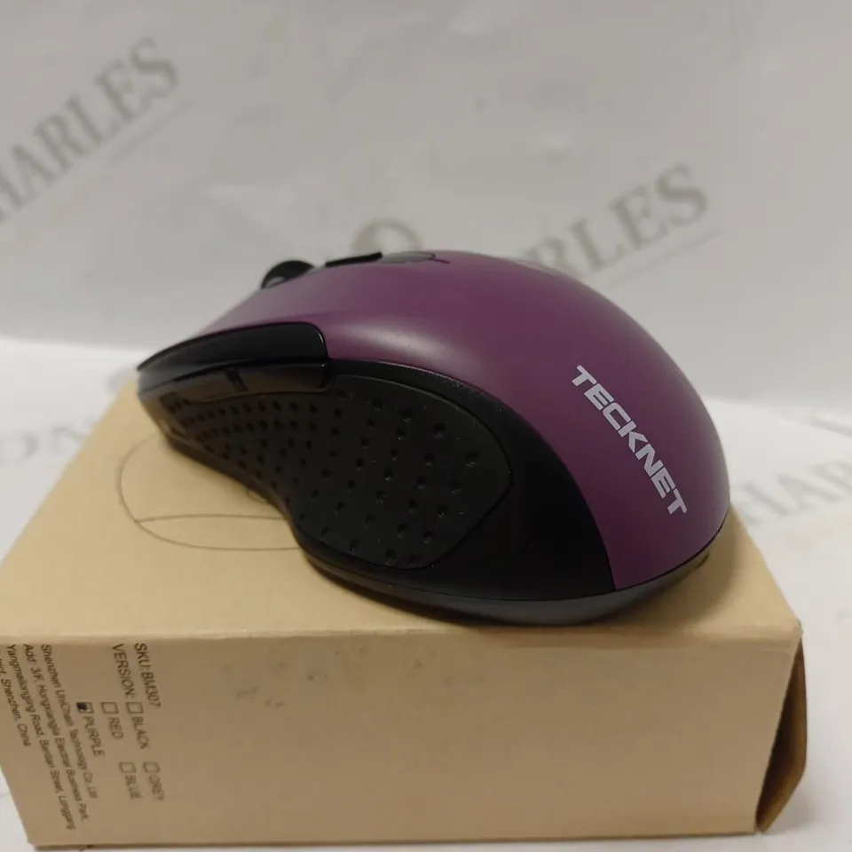 TECKNET CORDLESS MOUSE - PURPLE