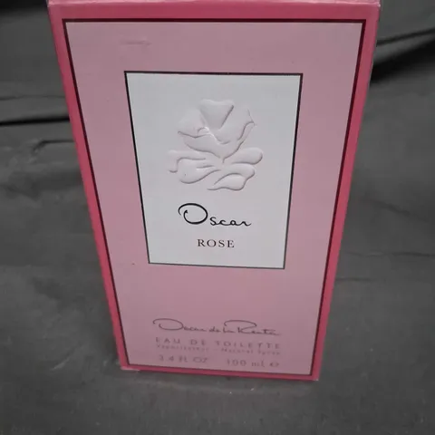 BOXED AND SEALED OSCAR ROSE OSCAR DE LA RENTA EAU DE TOILETTE 100ML