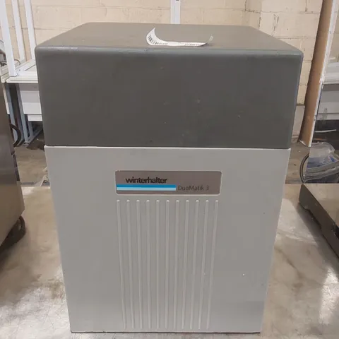 WINTERHALTER DUOMATIC3 AUTO WATER SOFTNER UNIT