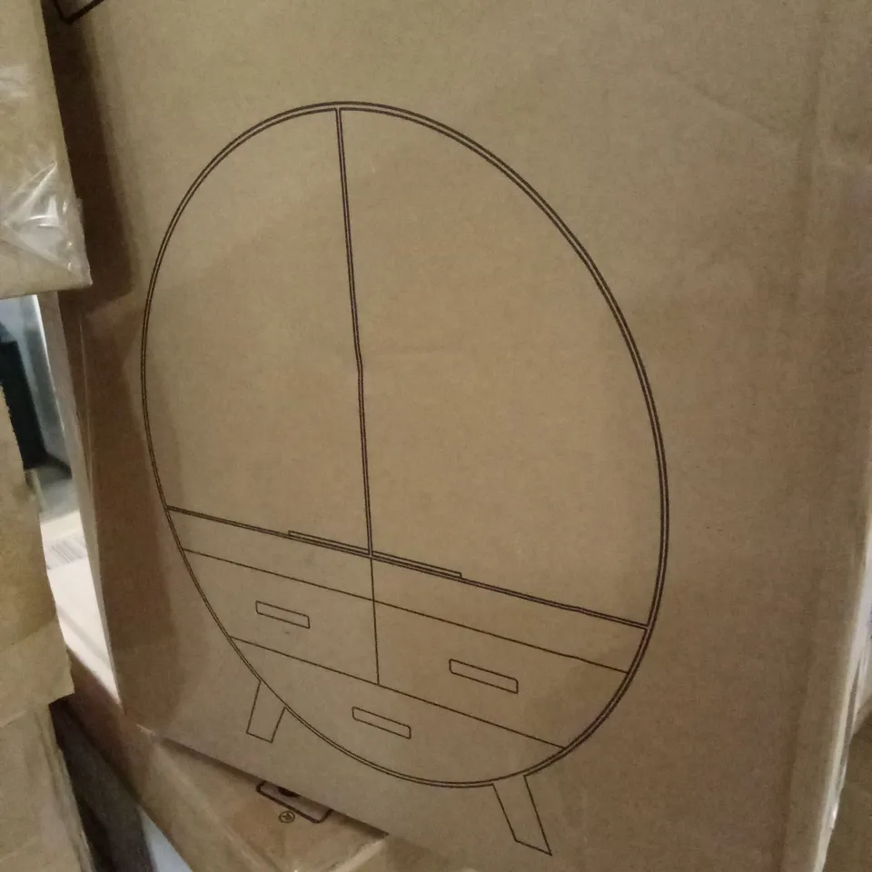 BOXED NEO WALL MOUNTED 2-DRAWER VANITY UNIT (1 BOX)