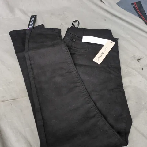 ROMAN PETITE BLACK TROUSERS – UK 14 