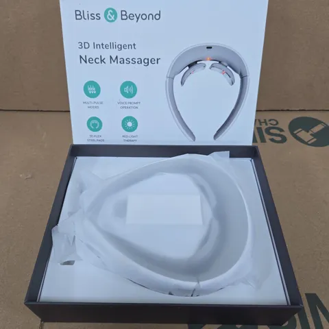 BLISS & BEYOND 3D INTELLIGENT NECK MASSAGER 