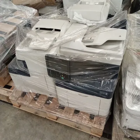 PALLET TO CONTAIN A LARGE ASSORTMENT OF XEROX PRINTERS