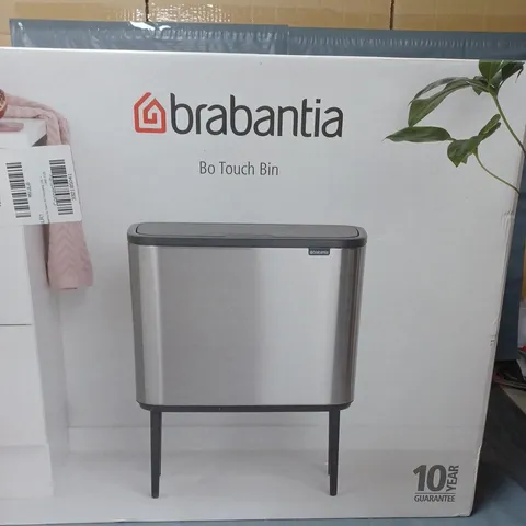 BRABANTIA BO TOUCH BIN WITH 2 INNER BUCKETS 11+23 LITERS