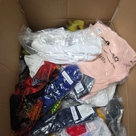 APPROXIMATELY 30 ASSORTED CLOTHING ITEMS IN VARIOUS SIZES, STYLES & COLOURS - COLLECTION ONLY