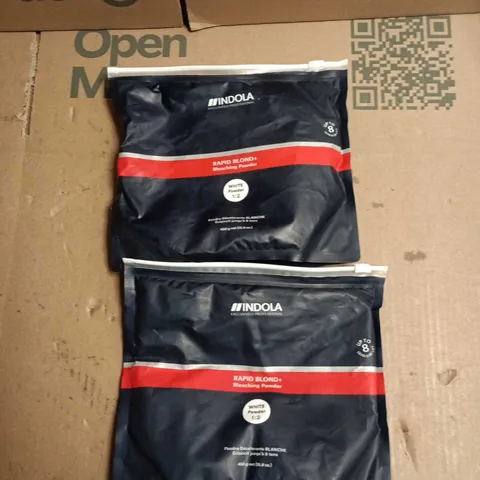 INDOLA RAPID BLOND+ BLEACHING POWDER – WHITE POWDER 450G (2 X 450G) – EXCLUSIVELY PROFESSIONAL