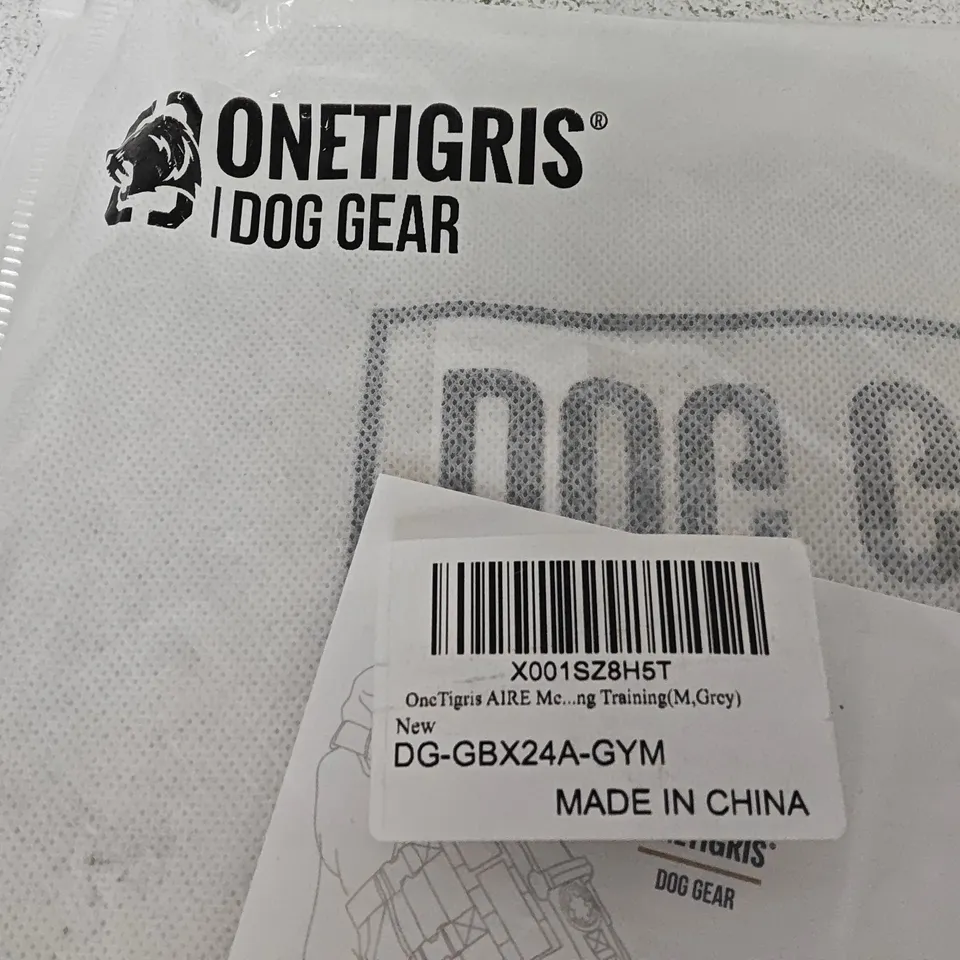ONETIGRIS DOG GEAR VEST HARNESS DG-GBX24A-GYM